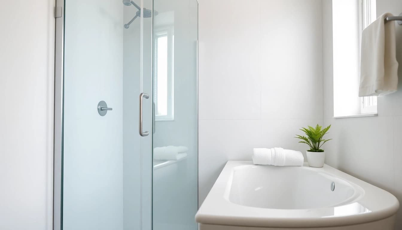Erleben Sie die wunderschöne sonni Duschkabine mit elegantem Design und glattem Glas.
