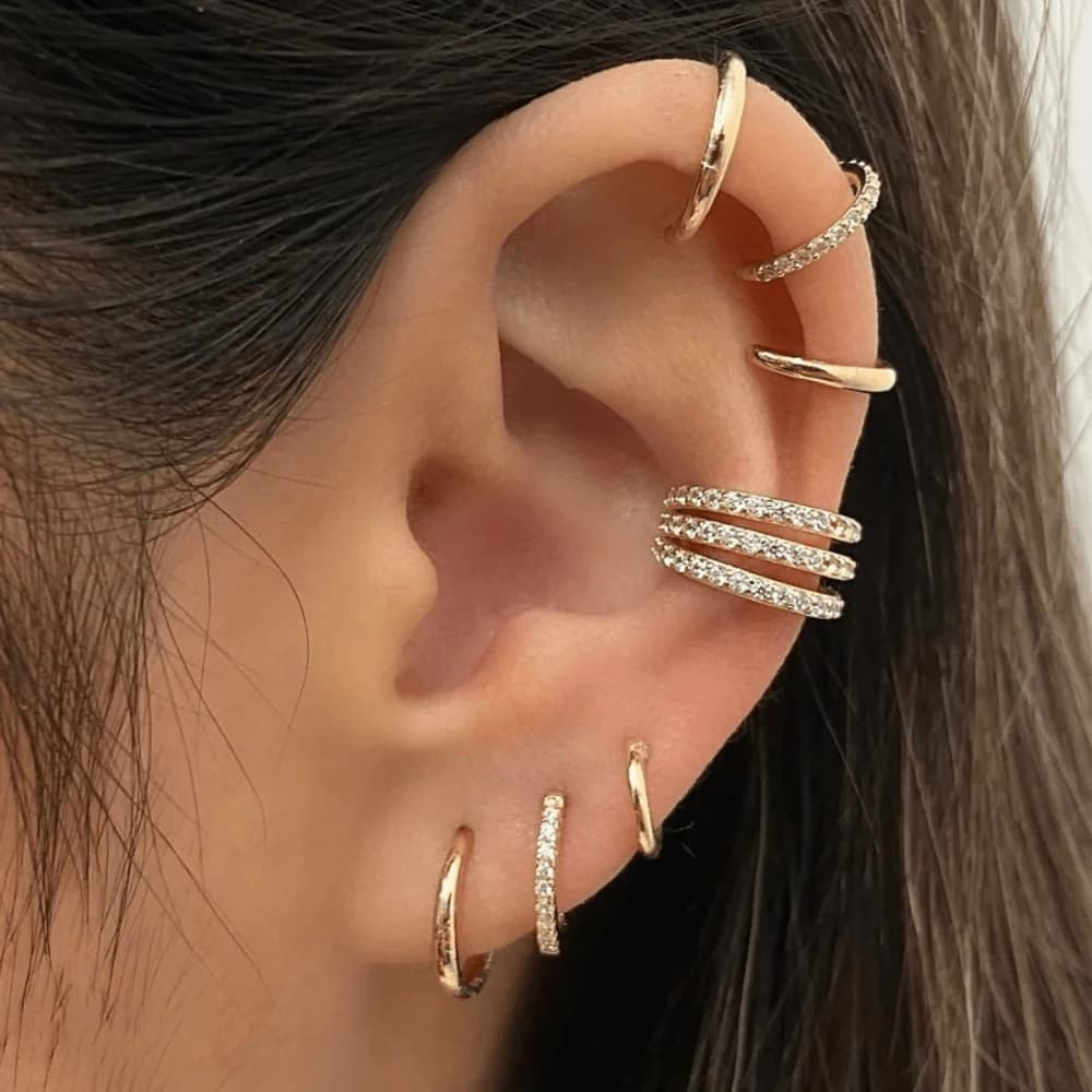 Gold Cartilage Earrings UK: The Ultimate Guide by London Diamond Online