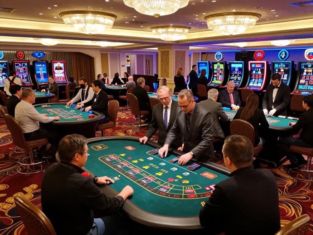 Players excitedly engaging at the roulette table in a dynamic sc888 casino experience.