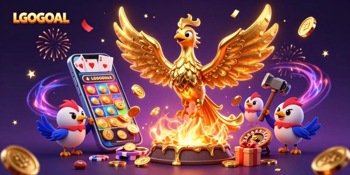 Engage with LGOGOAL's thrilling gold rush experience featuring dynamic casino elements.