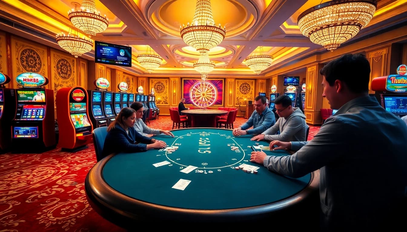 Experience high-stakes gaming at MM88 with vibrant casino elements and exciting gameplay.