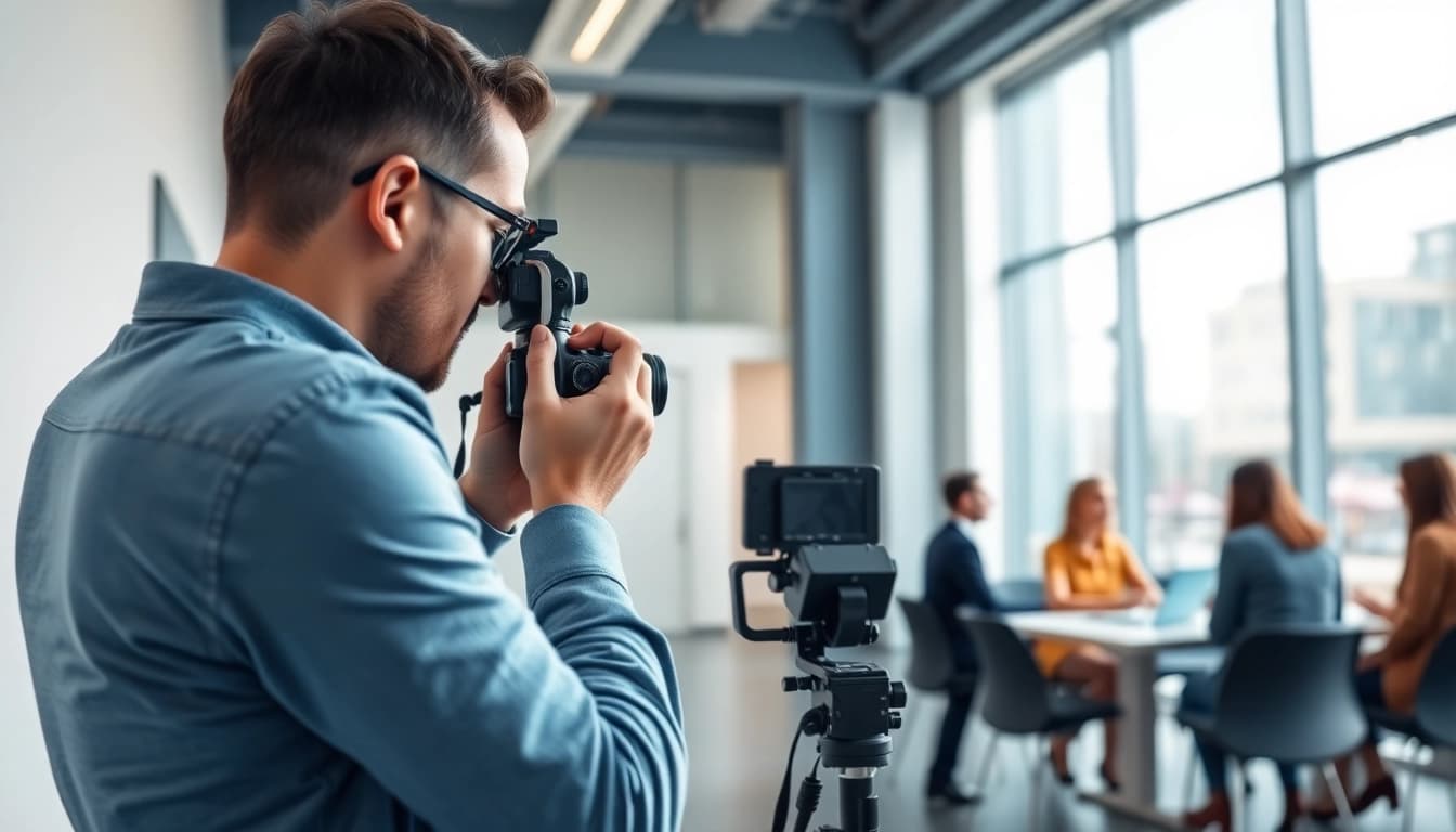 Corporate photography service in Milan, capturing team dynamics and professionalism.