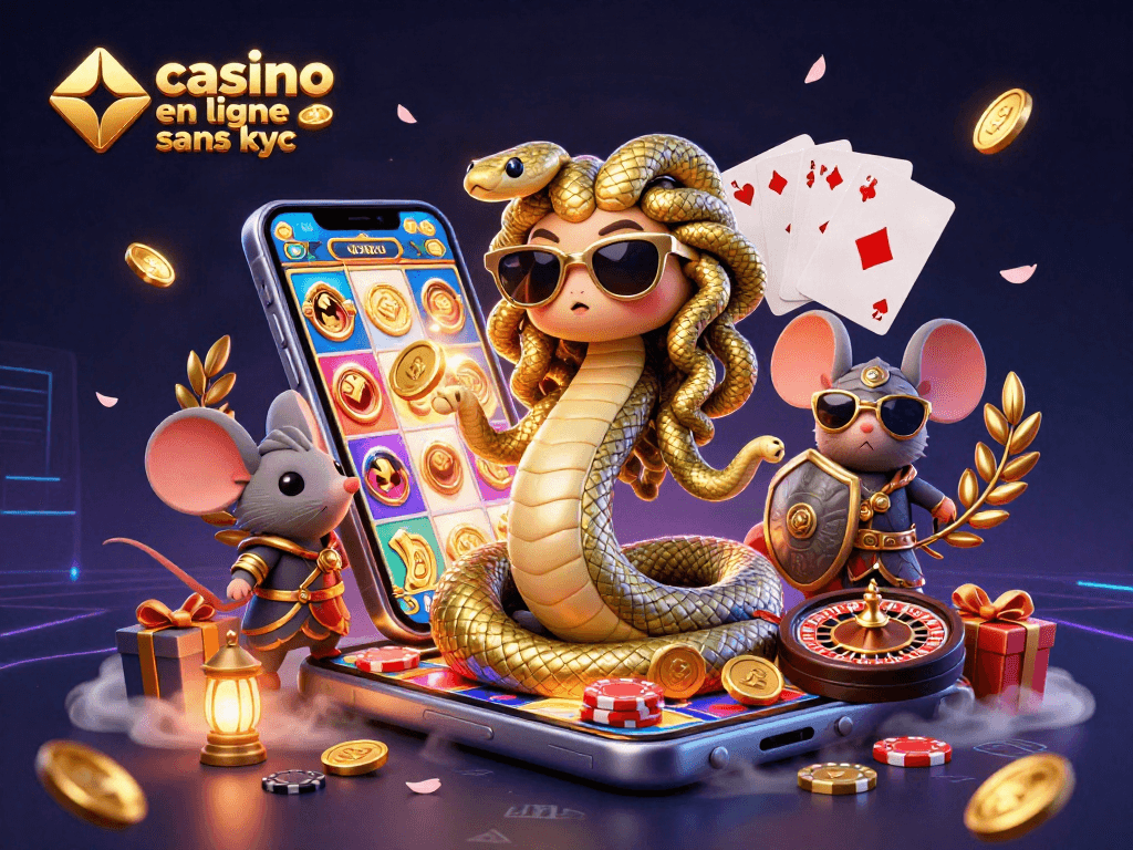 Casino en ligne sans KYC : jouez sans vérification d'identité et explorez des machines à sous animées.