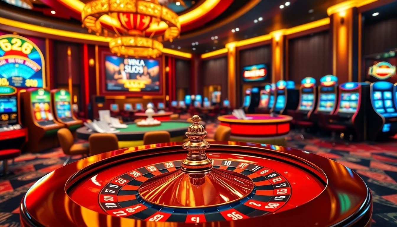 Engage in thrilling gameplay at EV88 đăng nhập with vibrant casino visuals, rich colors, and exciting gaming interfaces.