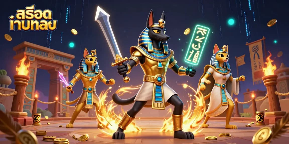 Experience exciting gaming adventures with สล็อตเว็บตรง as Anubis and Bastet unveil hidden treasures.