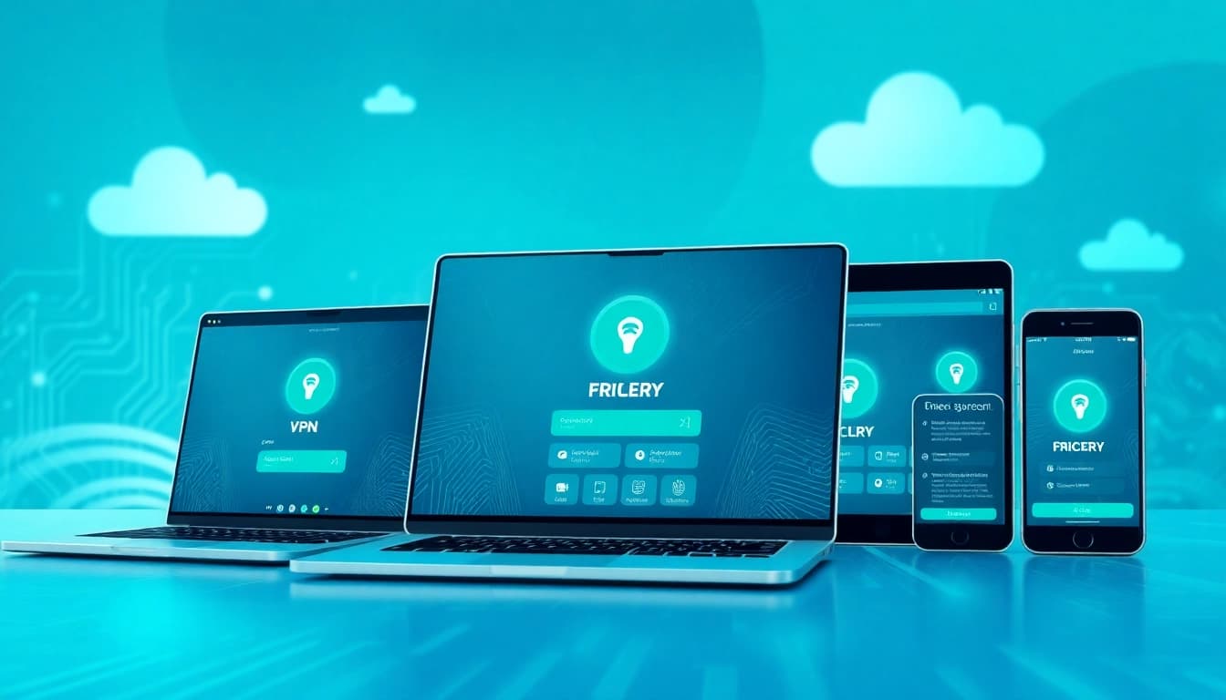 快连官网 用户友好型 VPN 界面，覆盖多设备，突出无缝连接和全球访问。