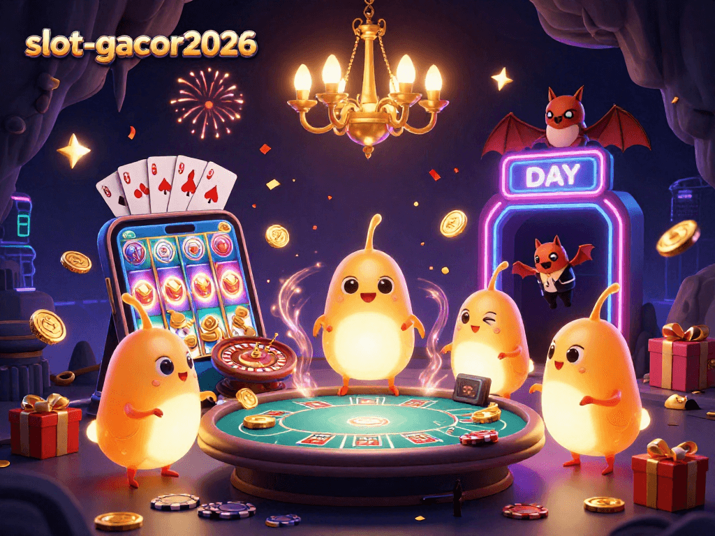 Experience thrilling gameplay at slot-gacor2026 with dazzling visual elements illuminating casino fun!