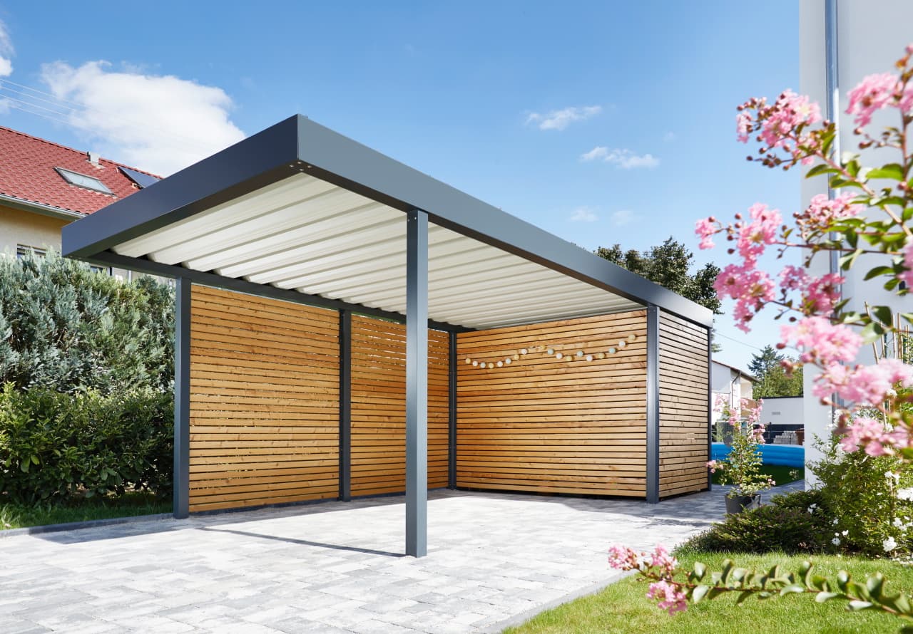 Glasdach fuer Carport richtig montieren – Schritt fuer Schritt mit ADA-Wintergarten