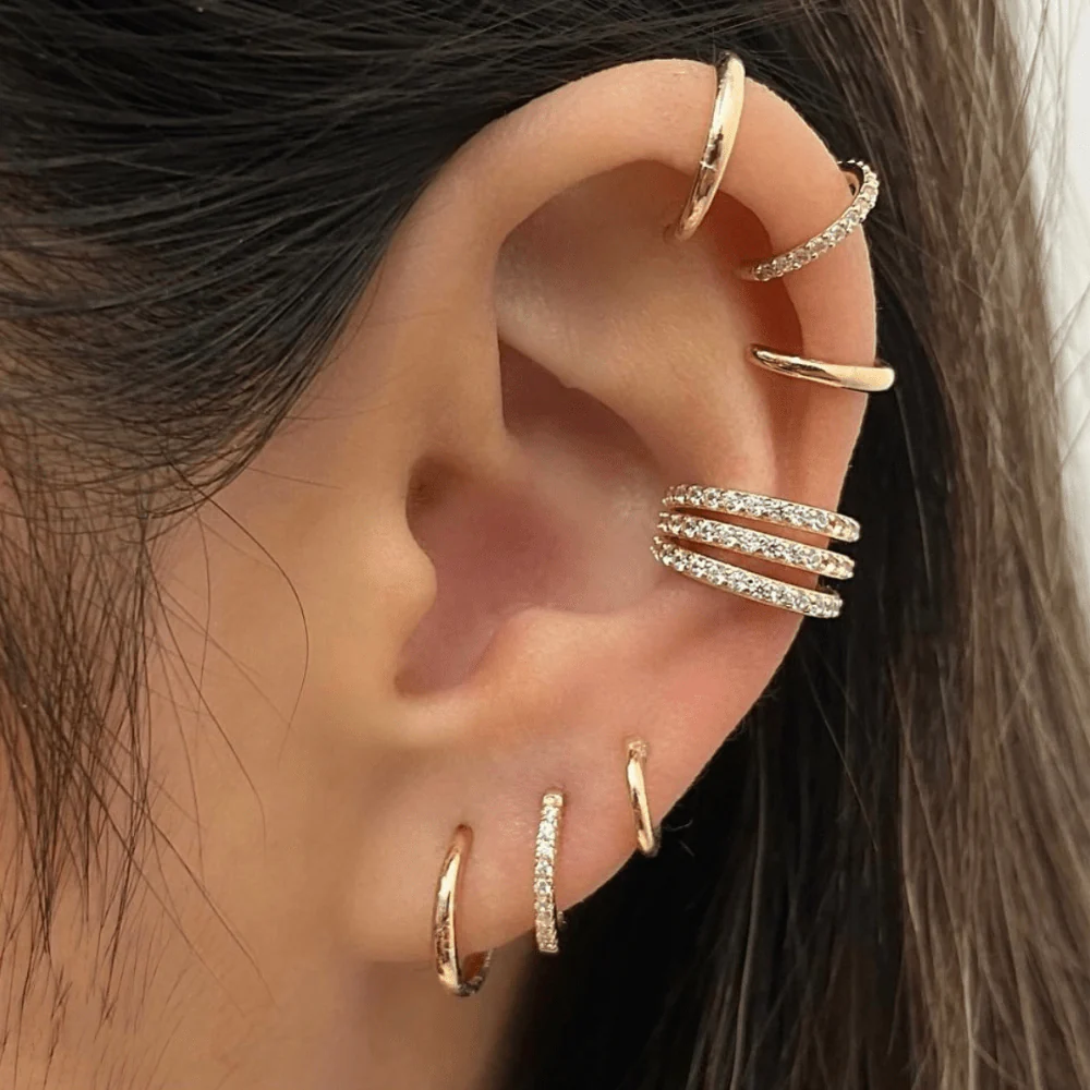 Gold Cartilage Earrings UK: The Ultimate Guide by London Diamond Online