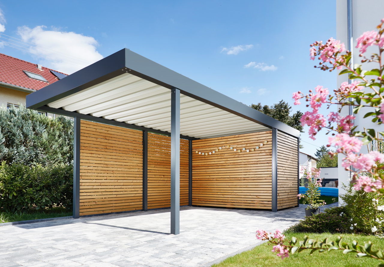Glasdach fuer Carport richtig montieren – Schritt fuer Schritt mit ADA-Wintergarten