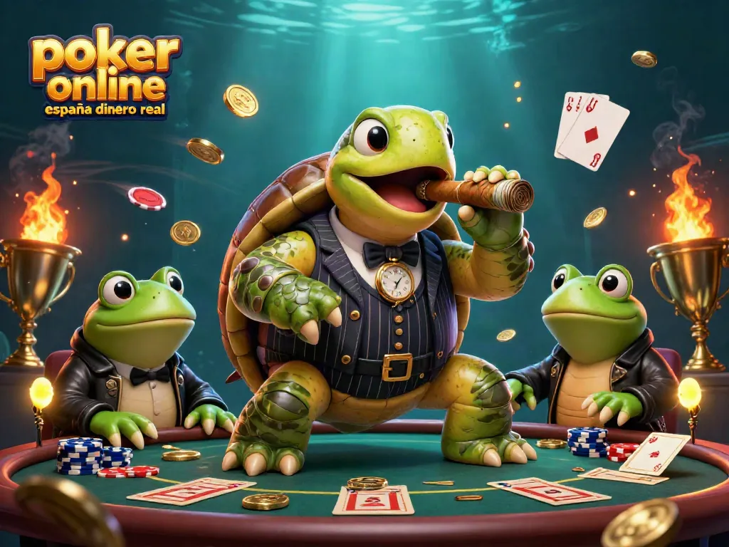 Juega poker online España dinero real mientras disfrutas de una emocionante partida con acción visual vibrante.