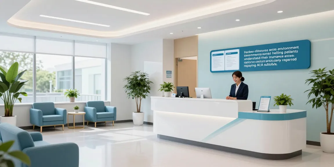 "Medical consultation on repaying ACA subsidies at a health clinic"