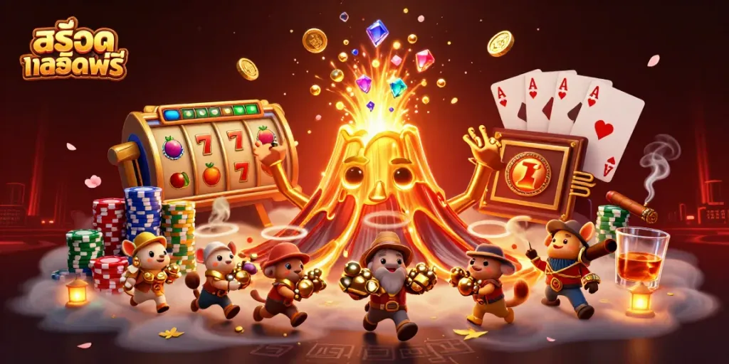 เล่นเกมสล็อตออนไลน์ด้วยสล็อตเครดิตฟรี รับทันทีความสนุกและโอกาสชนะ