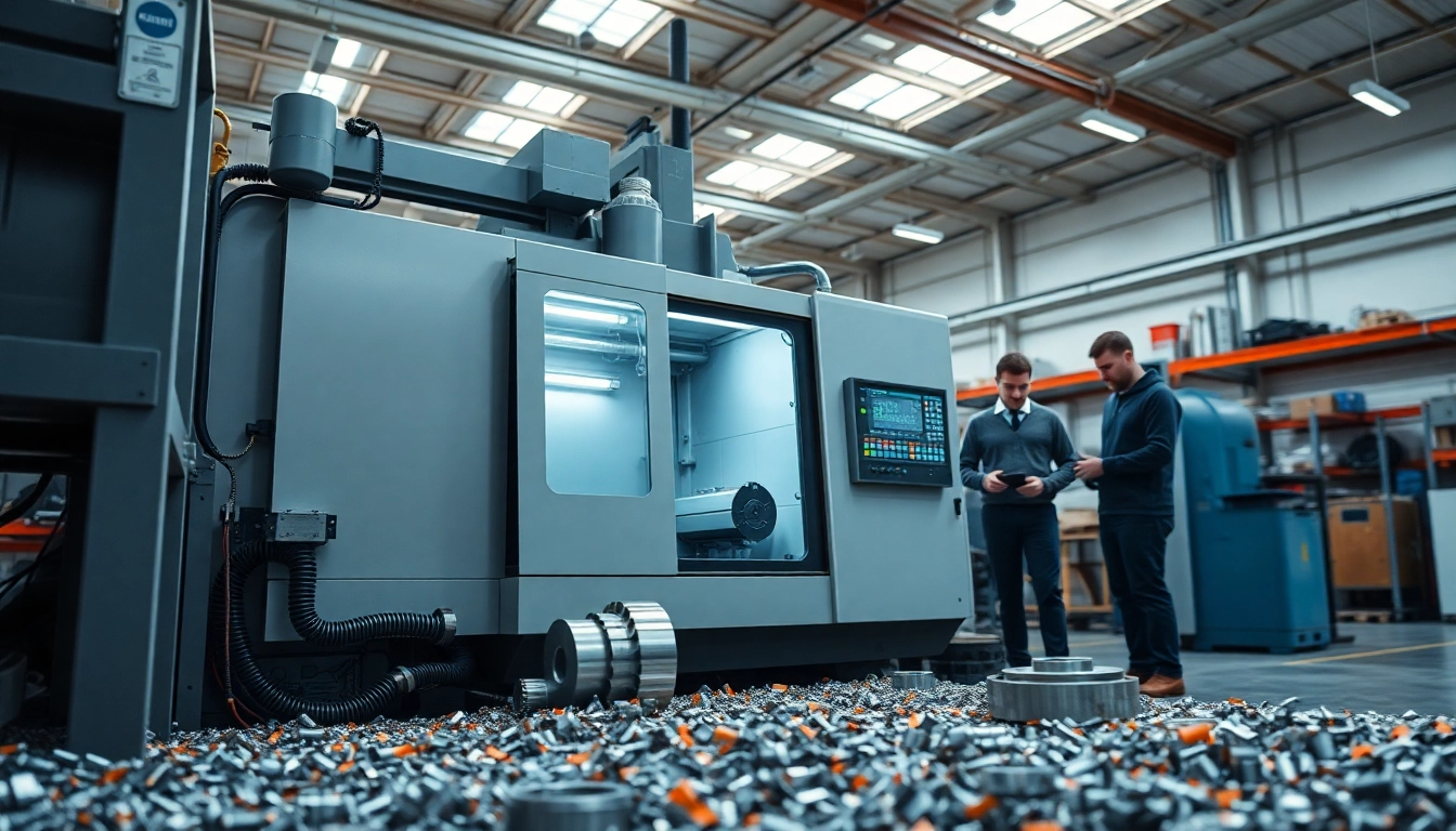 Discover Chiheng Custom CNC Machining in a vibrant workshop with high-precision machinery.