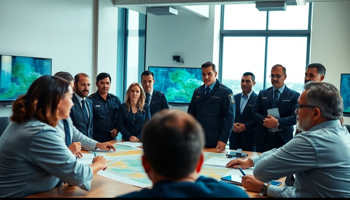 Explore the benefits of unified command through this engaging professional meeting scene.
