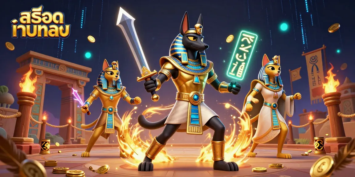 Experience exciting gaming adventures with สล็อตเว็บตรง as Anubis and Bastet unveil hidden treasures.