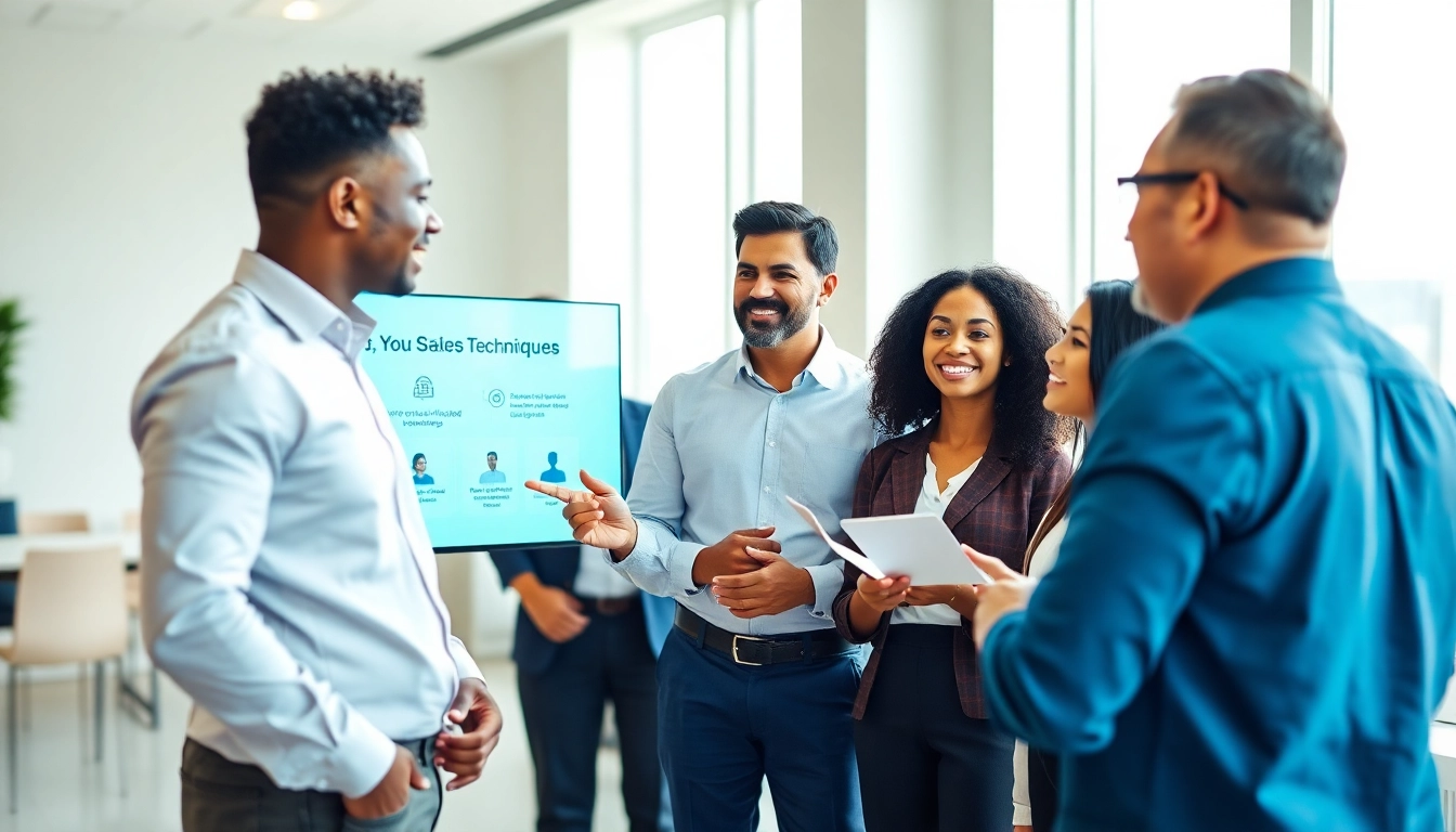 Illustration of effective strategies on how to hire top sales talent in a collaborative environment.