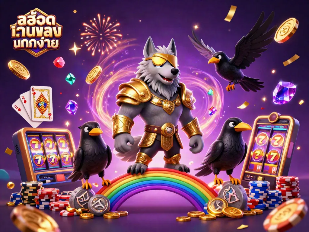 เกมสล็อตออนไลน์สล็อตเว็บตรง แตกง่าย ขอให้โชคดีด้วยการชนะรางวัลใหญ่