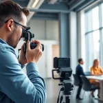 Corporate photography service in Milan, capturing team dynamics and professionalism.