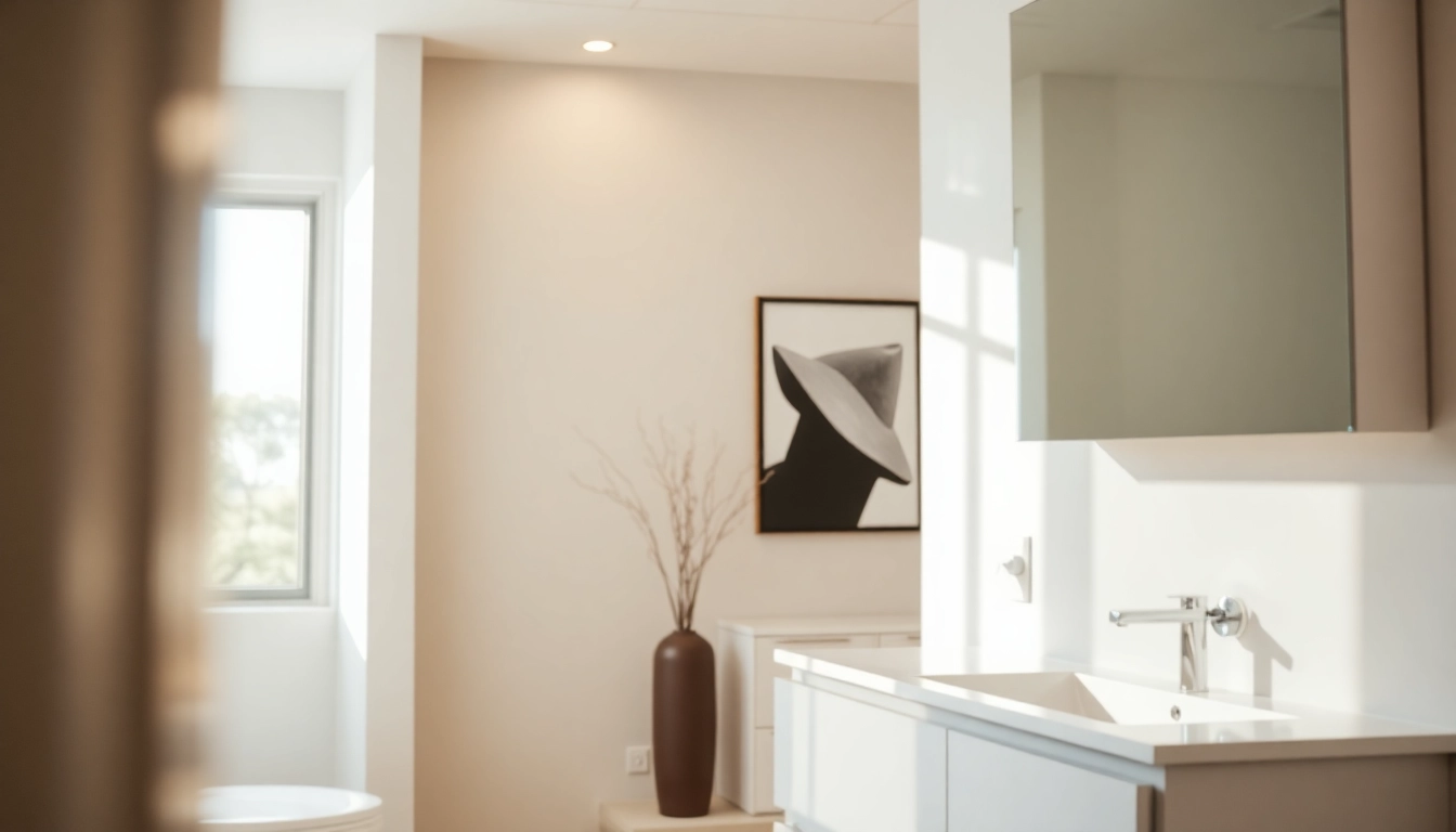 Illuminate your space with a stylish mirror with lights that enhances your bathroom's elegance.