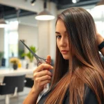 Frizer Craiova oferind o tunsoare modernă într-un salon elegant și primitor.