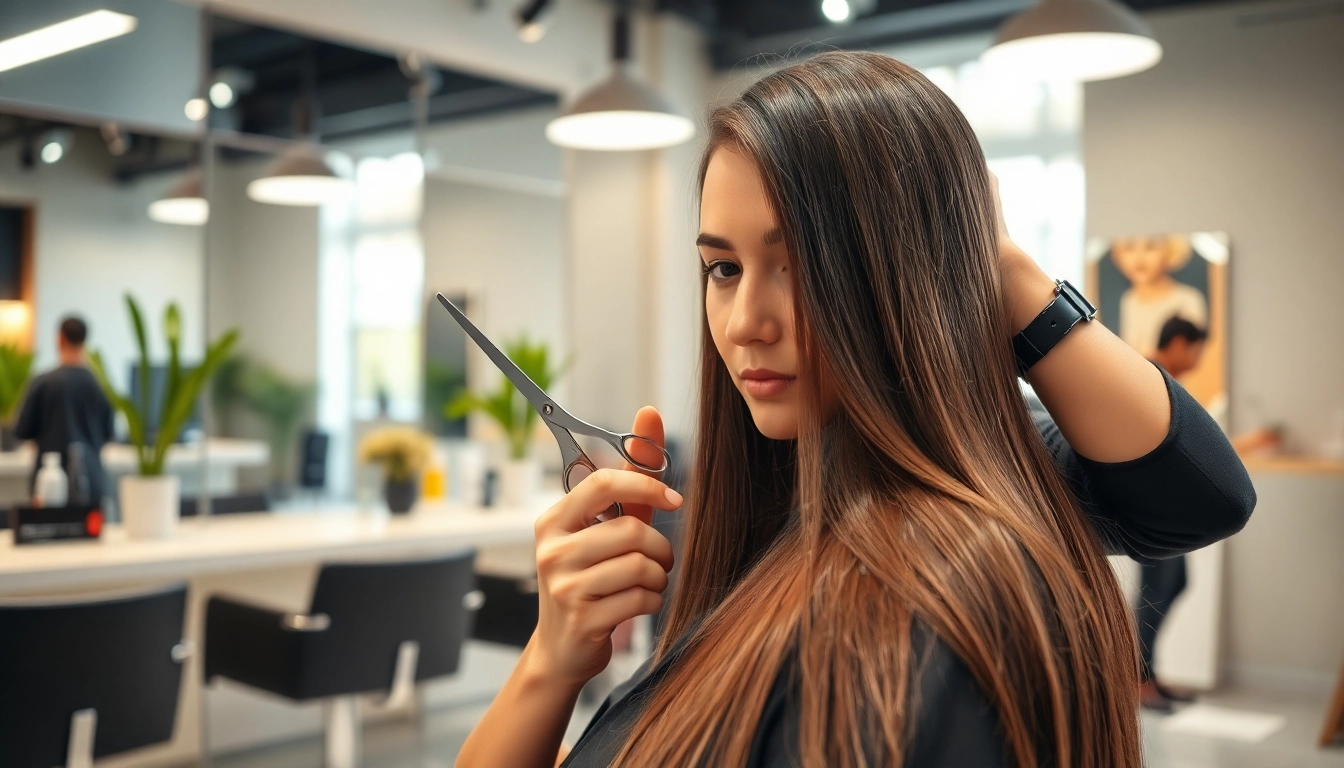 Frizer Craiova oferind o tunsoare modernă într-un salon elegant și primitor.