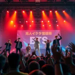 BTS news captures the vibrant atmosphere of a live concert performance highlighting the band's energy.