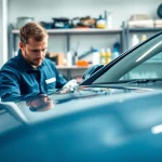 Achieve flawless results with professional car detailing near me showcased in a pristine garage.