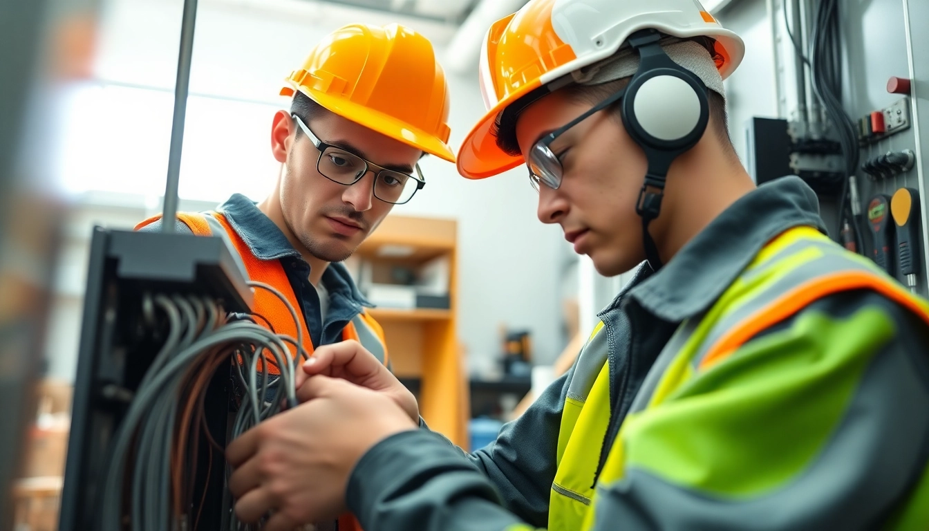 Learn about electrician apprenticeship Hawaii with a dedicated apprentice at work.