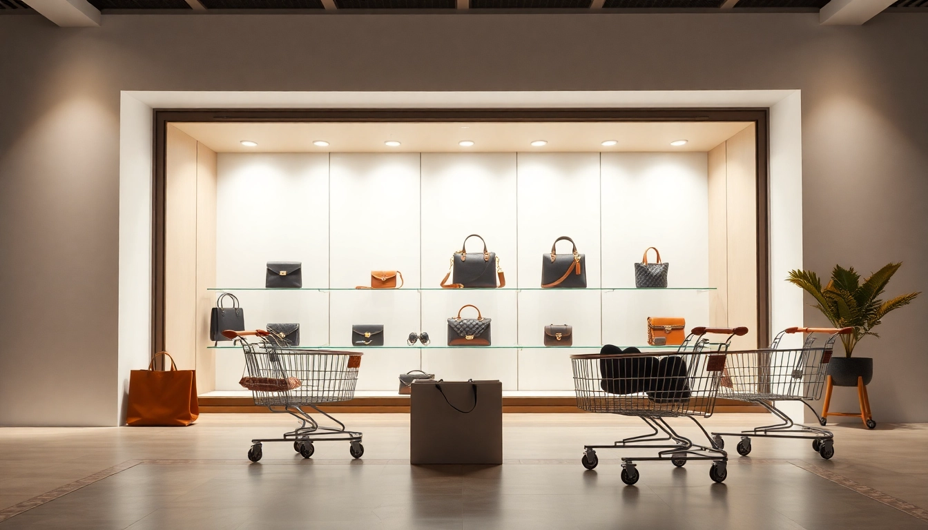 레플리카사이트의 고급스러운 상품을 선보이는 쇼핑 웹사이트 디자인