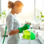 Enhance cleanliness with trusted cleaning services near me in a bright living room.