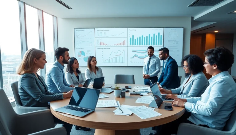 Engage with expert financial advisory services at www.cambioml.com in a modern office setting.