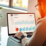 インスタグラムのフォロワーを買う際のデータ分析を行うマーケター