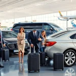 Experience seamless Private Airport Transfers with luxury vehicles and professional chauffeurs at the airport.